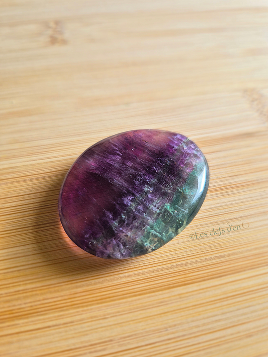 Galet Fluorite